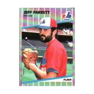  1989 Fleer #389 Jeff Parrett: Sports & Outdoors