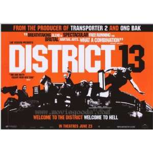  District B13   Movie Poster   27 x 40: Home & Kitchen