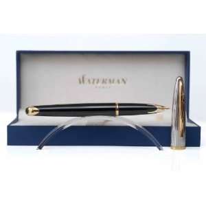  Waterman Carène Deluxe Black Lacquer Fountain Pen: Office 