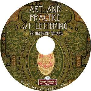 Art & Practice of Lettering {Calligraphy} on CD  