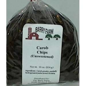 Carob Chips, unsweetened, 1 lb. Grocery & Gourmet Food