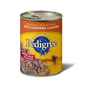 : Pedigree Traditional Ground Dinner with Chopped Chicken Canned Dog 