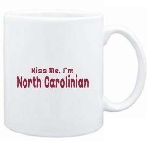   White  KISS ME, I AM North Carolinian  Usa States