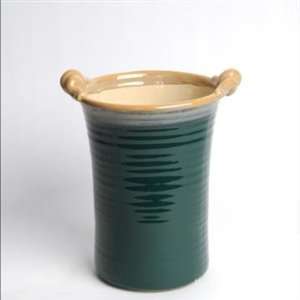  Tumbleweed Pottery 5592G Wine Chiller   Green Kitchen 