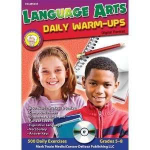  Carson Dellosa Language Arts Daily Warm Ups CD ROM Office 