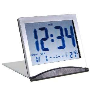  Flip up Digital Alarm Clock + Calendar + Thermometer: Home 