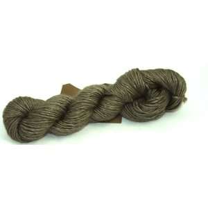   Silk/Merino Wool Chunky Yarn Biscuit (Brown) Arts, Crafts & Sewing