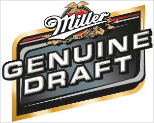 Miller Genuine Draft MGD Logo Vinyl Decal Sticker Med  