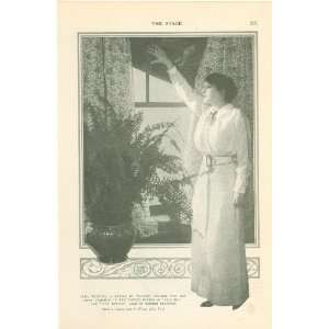  1916 Print Polish Actress Olga Petrova 