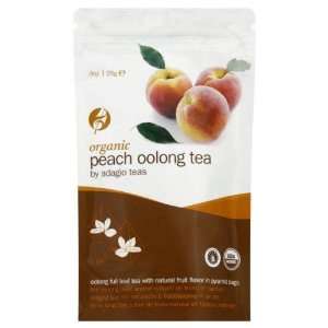 Adagio, Tea Org Peach Oolong, 0.5 OZ Grocery & Gourmet Food