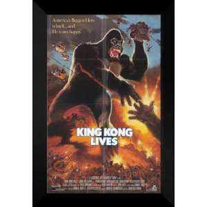  King Kong Lives 27x40 FRAMED Movie Poster   Style B: Home 