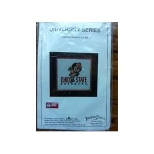  Ohio State Buckeyes Counted Cross Stitch Kit Everything 