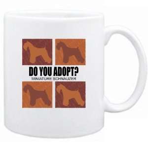   : New  Do You Adopt Miniature Schnauzer ?  Mug Dog: Home & Kitchen