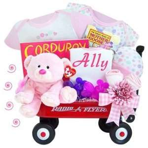   Personalized Thank Heaven for Little Girls   Radio Flyer Wagon: Baby