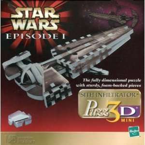  Star Wars Episode I Sith Infiltrator Puzz3D 3D Puzzle 