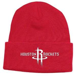  Houston Rockets Youth Red Clutch Performer Cuffed Knit Hat 