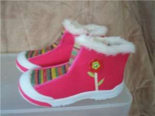 Squeaky Shoes BOOTS Baby Girl Toddler sz 5 new/w/tags  