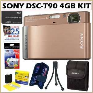  shot DSC T90 12.1 MP Digital Camera with 4x Optical Zoom and Super 