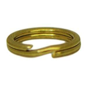  11/32 Solid Brass Split Key Rings: Home Improvement