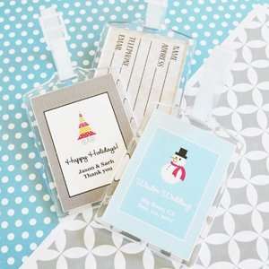  Personalized Favors   Winter Luggage Tags: Everything Else