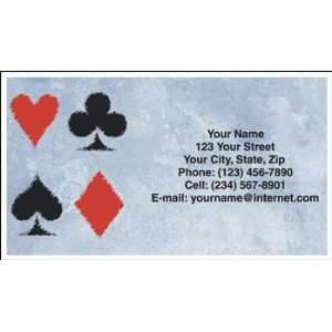  Poker Night Contact Cards
