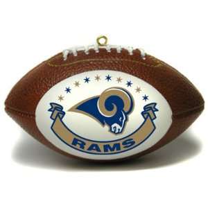 St Louis Rams Football Shaped Ornament: Sports & Outdoors
