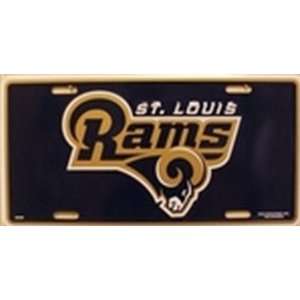 St Louis Rams NFL Football License Plate Plates Tags Tag auto vehicle 
