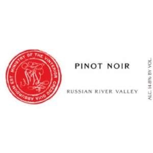  2009 Ministry Of The Vinterior Russian River Pinot Noir 