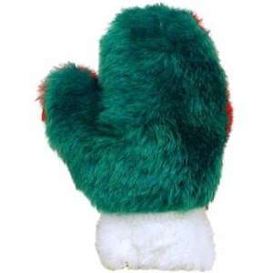  Squeeky Babies Plush Christmas Mitten: Toys & Games