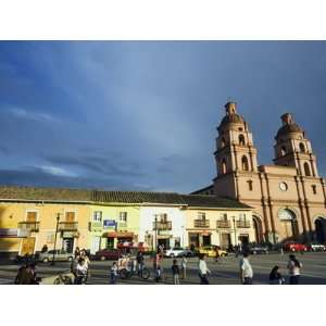  Central Plaza and Cathedral, Ipiales, Colombia, South America 
