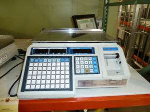 CAS LP 1000   30 lb. Electronic Label Printing Scale  