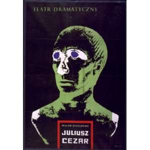  1971 poster Juliusz Cezar by William Shakespeare / Toma 