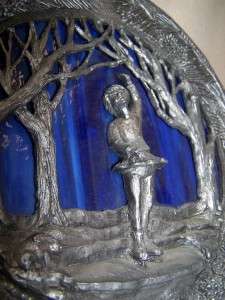 MICHAEL RICKER CHRISTMAS IN NEW ENGLAND 1980 SIGNED PEWTER NUMBERED 