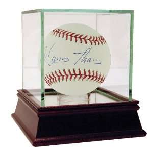 Marcus Thames Autographed MLB Baseball   Autographed Baseballs:  