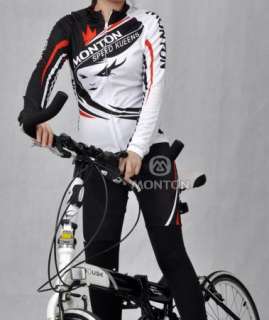 2012 Cycling bicycle bike Outdoor long sleeves Jersey+pants M  XXXL 