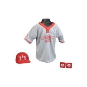  Cincinnati Reds Baseball Jersey and Helmet Set Sports 