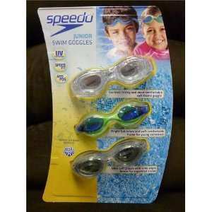Speedo Kids Swim Goggles 3 Pack:  Sports & Outdoors