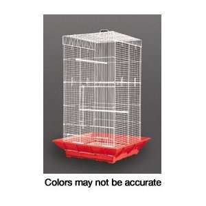  18 x 18 x 24H Clean Life Cage, Red/Black