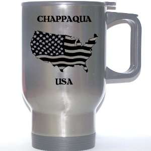  US Flag   Chappaqua, New York (NY) Stainless Steel Mug 