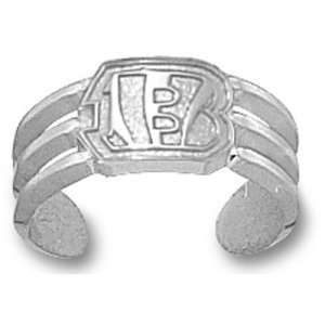    Cincinnati Bengals NFL B Toe Ring (Silver)
