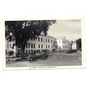   Postcard   St. Joseph Hospital   Highland Illinois 