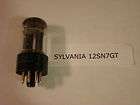 radio tubes sylvania 12sn7gt electronic tube expedited shipping 