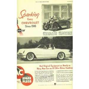  ac spark plugs 1953 chevrolet corvette ad: Everything Else