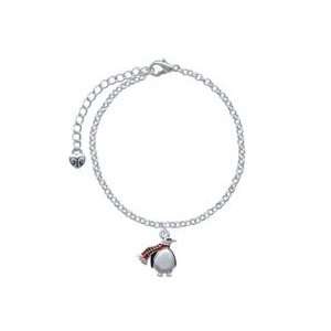 Penguin with Scarf Elegant Charm Bracelet: Arts, Crafts 