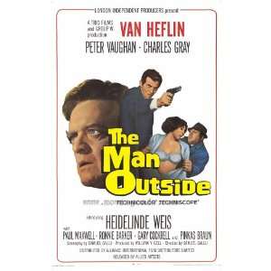  The Man Outside (1968) 27 x 40 Movie Poster Style A