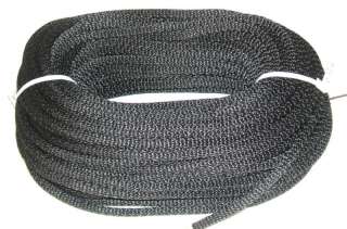 100 Black Floating Braided Rope 550 Pound Test  