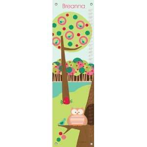  Branch Buddies   Pink   Personalized Growth Chart: Baby