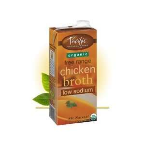 Chicken Broth Organic Low Sodium 32 oz  Grocery & Gourmet 