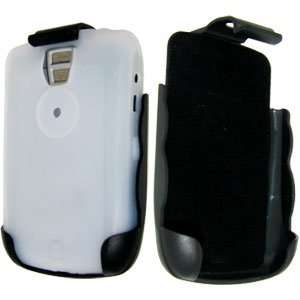  High Quality Amzer White Skinned Case Holster Combo Pack 
