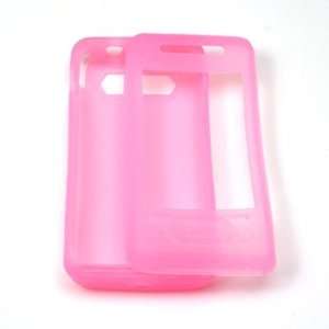   Pink Silicone Skin Case for Sony Ericsson Xperia X1 